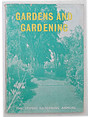 Gardens and gardening. The Studio Gardening Annual 1934.
