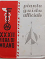 XXXII Fiera di Milano. 12 - 28 aprile 1954. Pianta guida ufficiale.