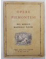 Opere Piemontesi del medico Maurizio Pipino. (