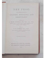 The frog: an introduction to anatomy, histology, and embriology.