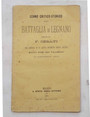 Cenno critico-storico sulla battaglia di Legnano.