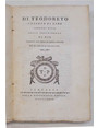 Sermoni dieci della provvidenza di Dio tradotti dal greco in lingua volgare per M. Cornelio Donzellino.