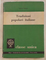 Tradizioni popolari italiane.