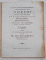 In auspicatissimo solemni ingressu emin.mi et rever.mi D.D. Josephi tituli S.Mariae Angelorum S.R.E. presbyteri cardinalis Morozzo Archiepiscopi Episcopi novariensis principis S.Julii, Hortae et Vespolati Oratio quam in eccelsia cathedrali habuit Julius De Lorenzi.