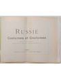 Russie.  Costumes et Coutumes. (Autour du Monde. Aquarelles - Souvenirs  de Voyages. Fascicule III)