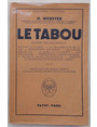 Le tabou. Etude sociologique.