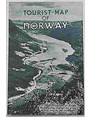 Tourist map of Norway.