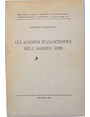Gli accordi italo-etiopici dellagosto 1928.