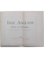 Inde Anglaise. Sites et paysages. (Autour du Monde. Aquarelles - Souvenirs  de Voyages. Fascicule XV)