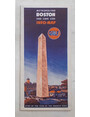 Metropolitan Boston and Cape Cod Info-Map. GULF. Stop ad the sign of the orange disc.