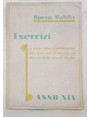 Opera Balilla. Esercizi a corpo libero per Giovani Italiane ed Alunne delle Scuole Medie inferiori e superiori. Obbligatori per lAnno XIV.