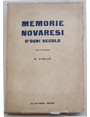 Memorie novaresi dogni secolo.