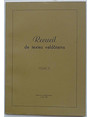 Recueil de textes valdotains. Volume IV. (Caisses Rurales Valdotaines).
