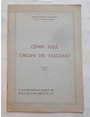 Cenni sulle origini del fascismo.