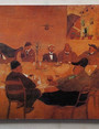 Sapienza conviviale ambienti, abbigliamento e tavole.