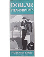 Dollar Steamship Lines. Passenger fares effective jan. 1, 1931.