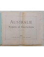 Australie. Types et Coutumes. (Autour du Monde. Aquarelles - Souvenirs  de Voyages. Fascicule XLI)
