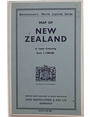Map of New Zealand.