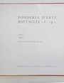 Fonderia darte Battaglia & C. s.p.a. 1913-1965 nellanniversario della fondazione della ditta.