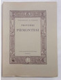 Proverbi piemontesi.