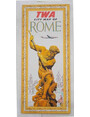 TWA. City map of Rome.