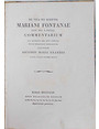 De vita et scriptis Mariani Fontanae Cler. Reg, S.Paulli commentarium cui accedunt sex ejus fabulae stylo horatiano conscriptae.