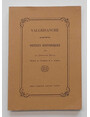 Valgrisanche. Notices historiques.