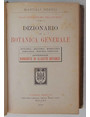 Dizionario di botanica generale.