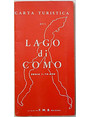 Carta turistica del Lago di Como.