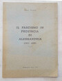 Il fascismo in provincia di Alessandria (1921-1922).