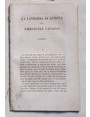 La lanterna di Genova ossia Emmanuele Cavallo. Liguria.
