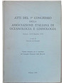 Atti del 3 Congresso della Associazione Italiana di Oceanologia e Limnologia. Sorrento 18 - 20 Dicembre 1978.