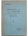 Bibliografia della Libia. (In continuazione della 