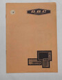 GBC electronics. Produzione GBC electronics 1963.