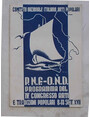 P.N.F. - O.N.D. Programma del IV Congresso Arti e Tradizioni Popolari 8 - 13 Sett. XVIII.