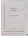 Una salita al Monviso. Lettera di Quintino Sella a B. Gastaldi.