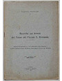 Ricerche sui terreni del Passo del Piccolo S. Bernardo.