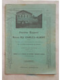 Onzime Rapport du Refuge Roi Charles-Albert fond pour les incurables pauvres des Valles Vaudoises du Pimont  Luserna San Giovanni Pignerol (Italie).