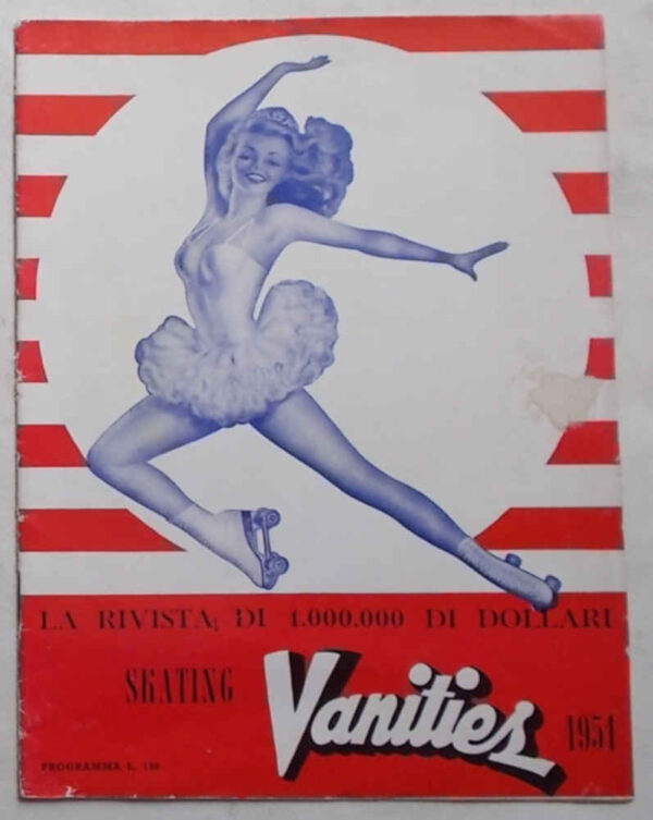 40-0445 Skating Vanities 1951. La rivista da 1.000.00 di dollari. Programma.
