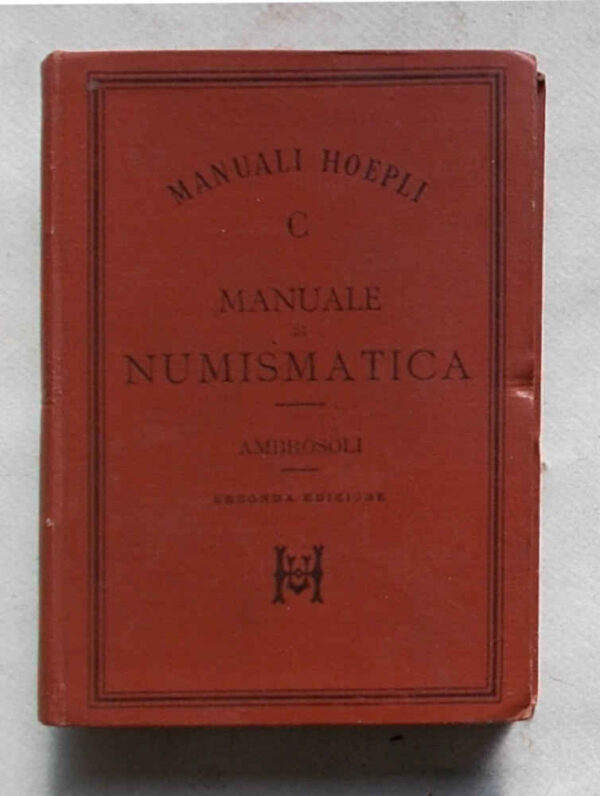 40-1115 Manuale di numismatica.