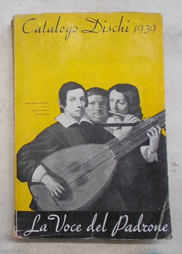 40-1403 Catalogo dischi 1939. "La Voce del Padrone".