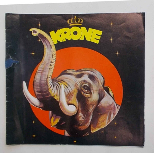 40-1852 Krone. Il più grande Circo del mondo. Stagione 1956 - 57.