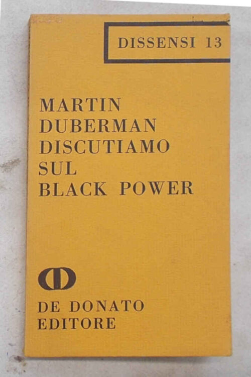 Discutiamo sul Black Power.