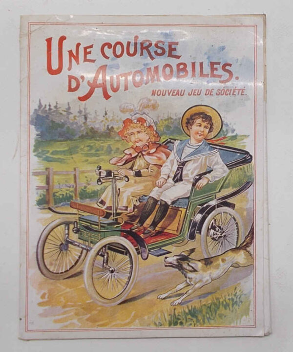 40-2340 Une course d'automobile. Nouveau jeu de Sòciété.