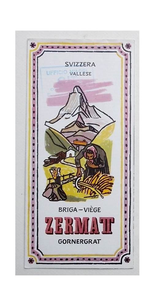 67-602 Briga - Viège - Zermatt - Gornergrat.