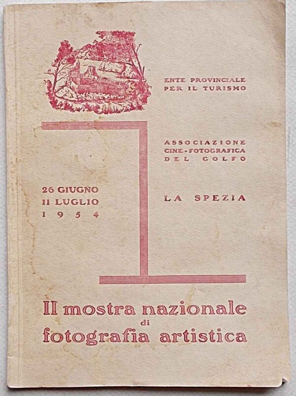 75-0232 II mostra nazionale di fotografia artistica. 26 giugno 11 luglio 1954.