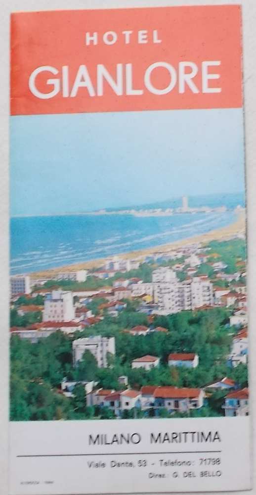Hotel Gianlore.  Milano Marittima.